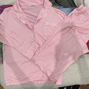 Pink Women's Pajama Set